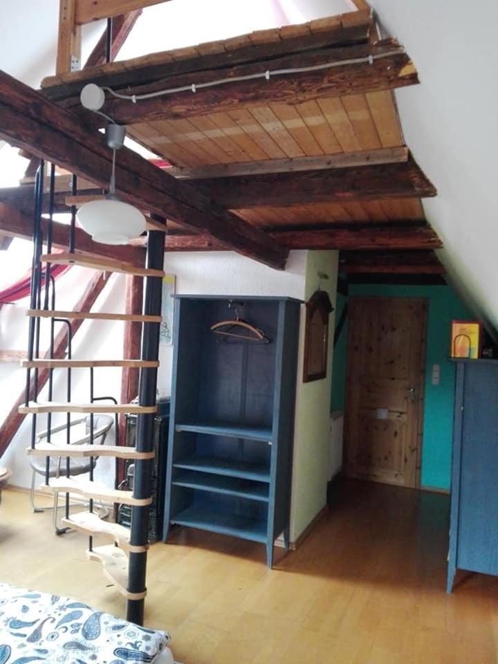 Appel-Ranch Daire Bockelwitz Oda fotoğraf